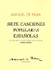 Suite Cancianes Populares by Miguel de Falla