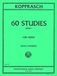 Sixty (60) Studies For French Horn Book 1