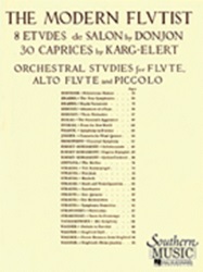 The Modern Flutist - 8 Etudes de salon by Donjon 30 Caprices by Karg-Elert