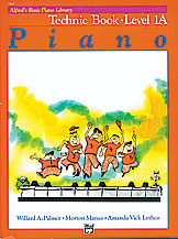 Alfred's Basic Piano Course: Technic Book 1A