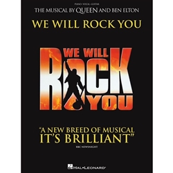 We Will Rock You - The Musical by Queen and Ben Elton - PVG