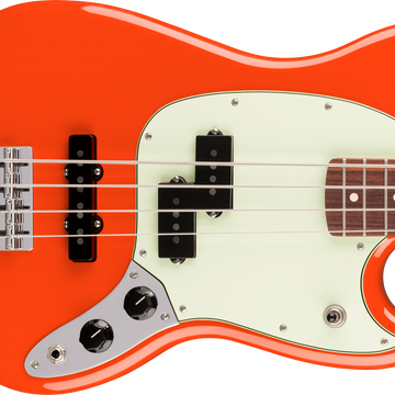 Fender Player II Mustang Bass PJ w/ Rosewood Fingerboard - Rallye Orange 014-0490-530