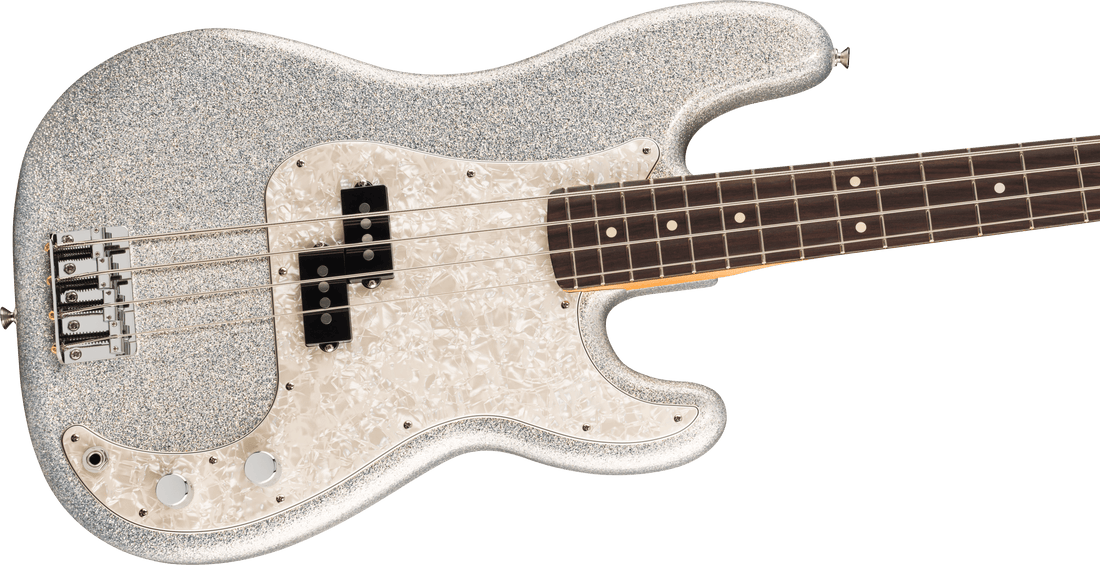Fender 75th Anniversary Player II Precision Bass w/ Rosewood Fingerboard - Diamond Dust Sparkle