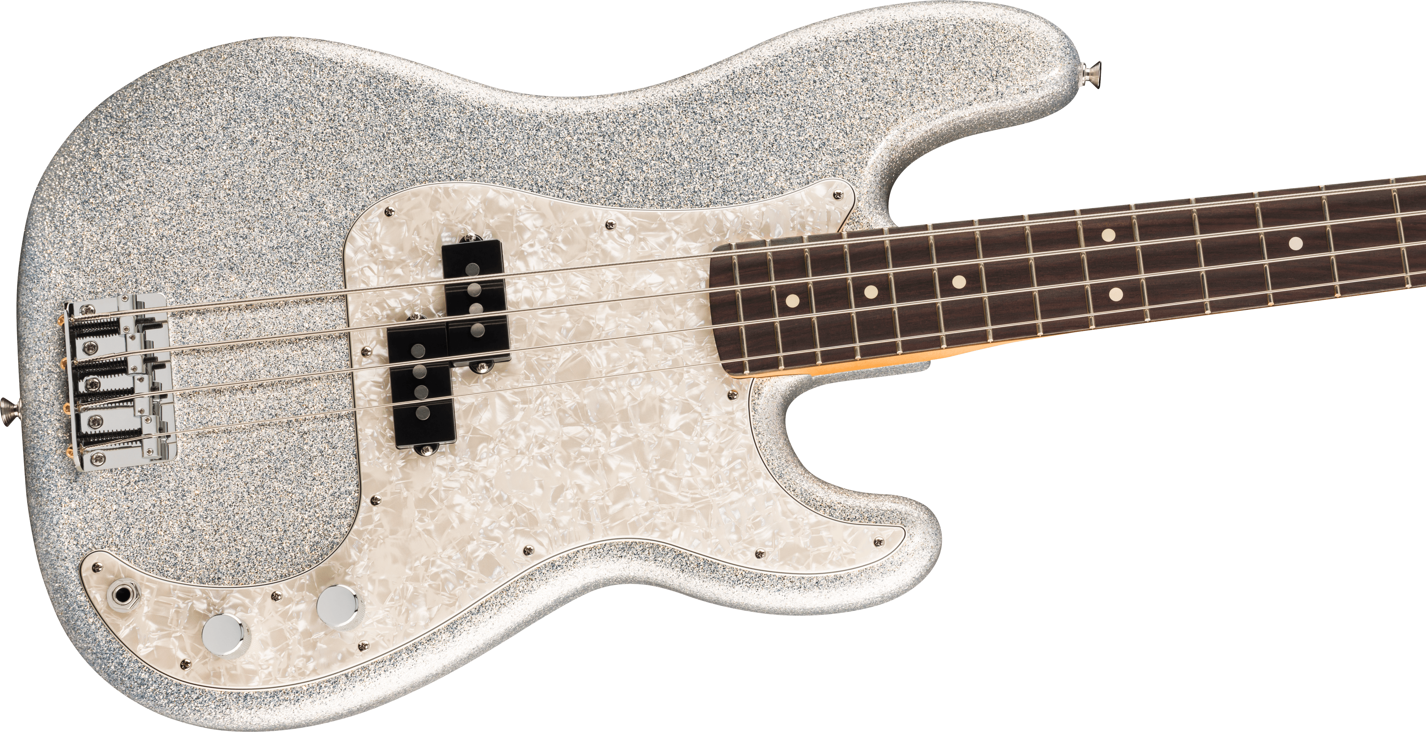 Fender 75th Anniversary Player II Precision Bass w/ Rosewood Fingerboard - Diamond Dust Sparkle