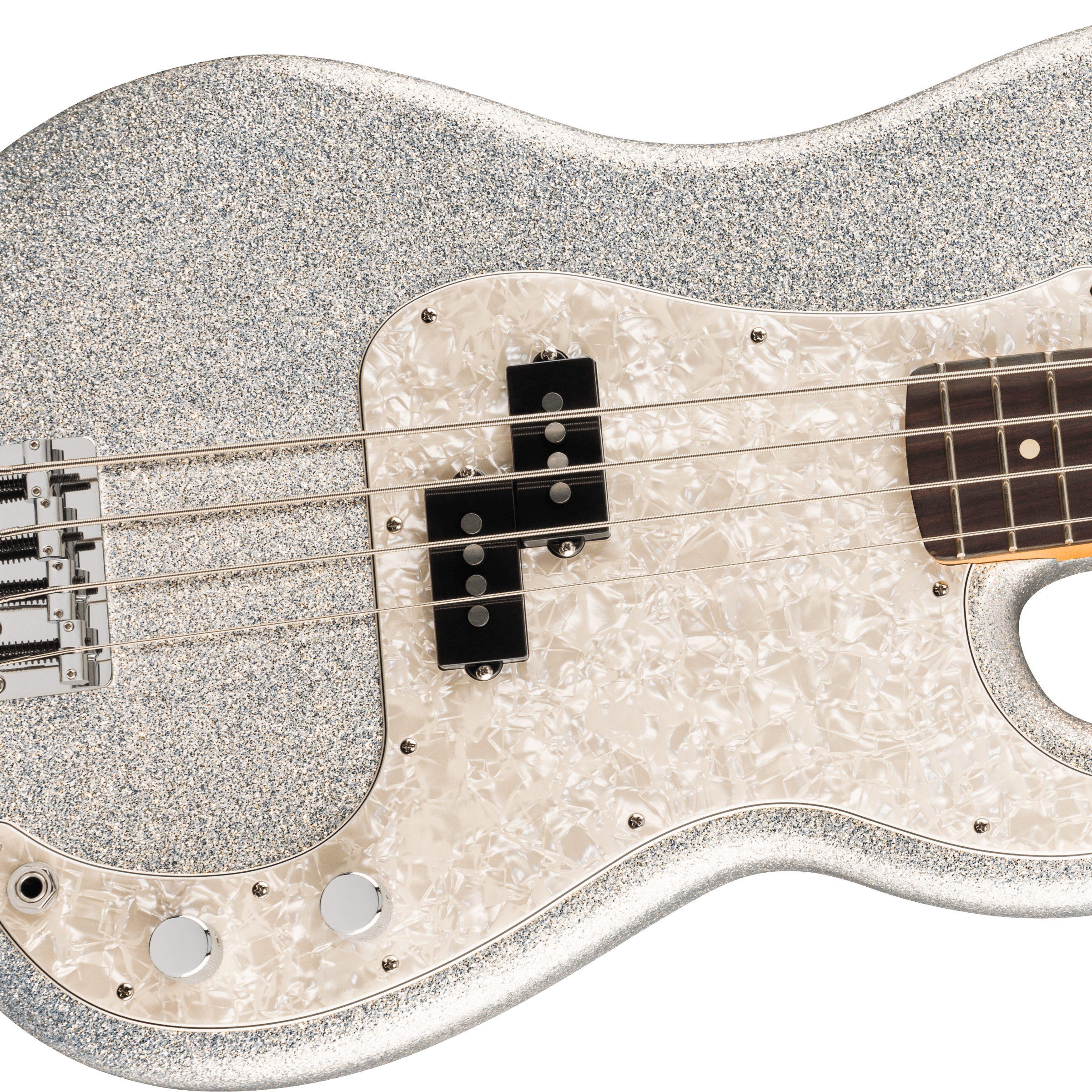 Fender 75th Anniversary Player II Precision Bass w/ Rosewood Fingerboard - Diamond Dust Sparkle