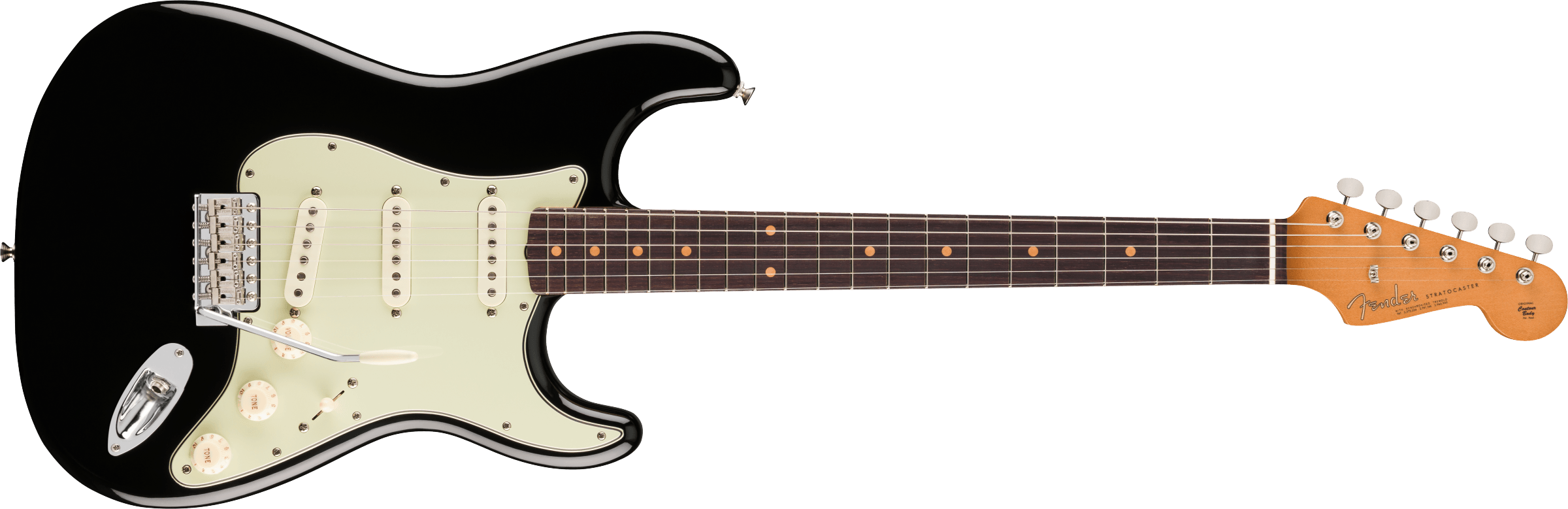 Fender® Vintera III Early '60s Stratocaster w/ Rosewood Fingerboard - Black