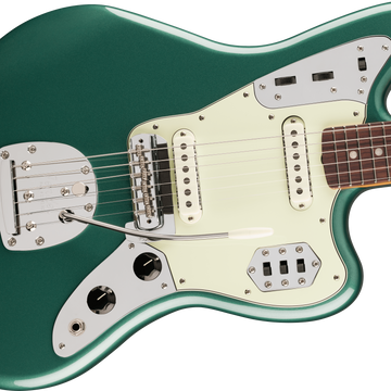 Fender Vintera III Mid '60s Jaguar w/ Rosewood Fingerboard - Sherwood Green Metallic 014-9340-346