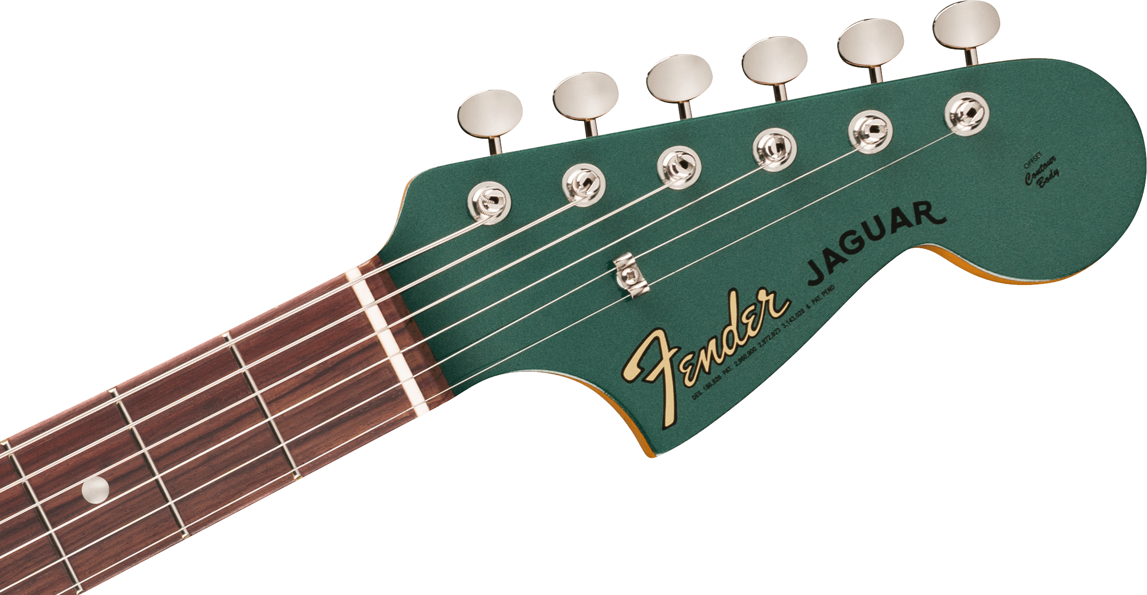 Fender Vintera III Mid '60s Jaguar w/ Rosewood Fingerboard - Sherwood Green Metallic 014-9340-346