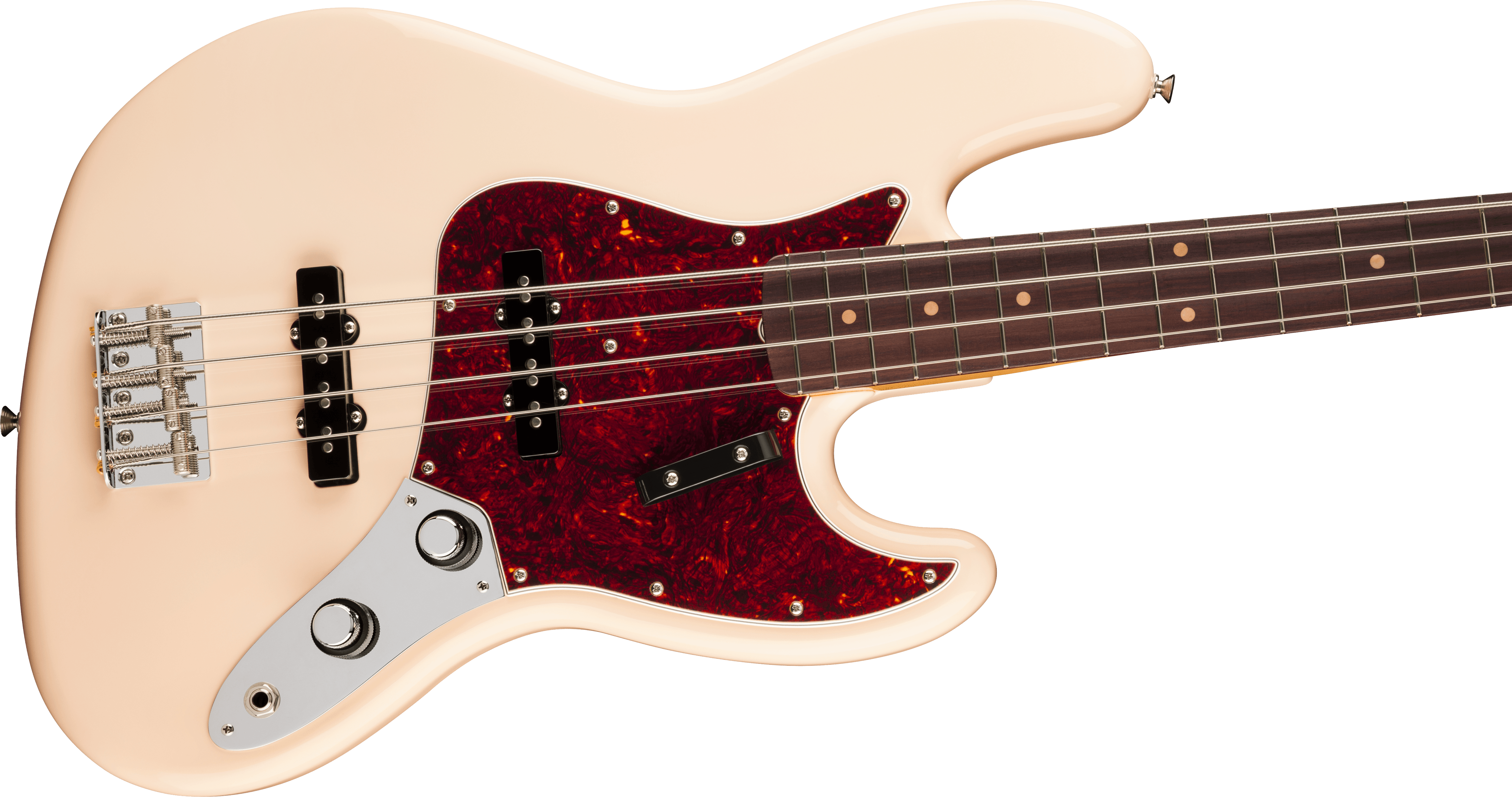 Fender® Vintera III Early '60s Jazz Bass w/ Rosewood Fingerboard - Olympic White