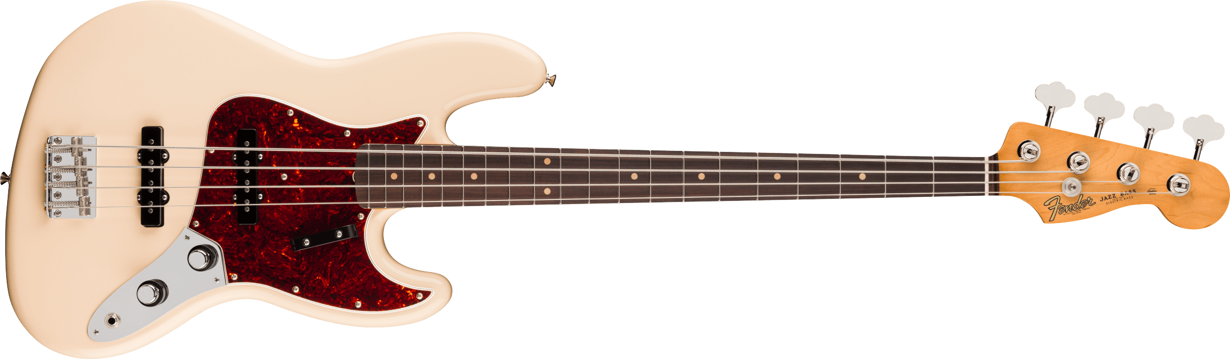 Fender® Vintera III Early '60s Jazz Bass w/ Rosewood Fingerboard - Olympic White