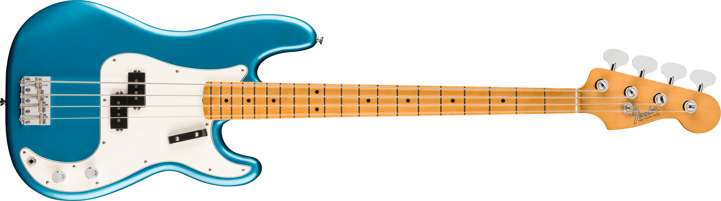 Fender Vintera III Late '60s Precision Bass w/ Maple Fingerboard - Lake Placid Blue