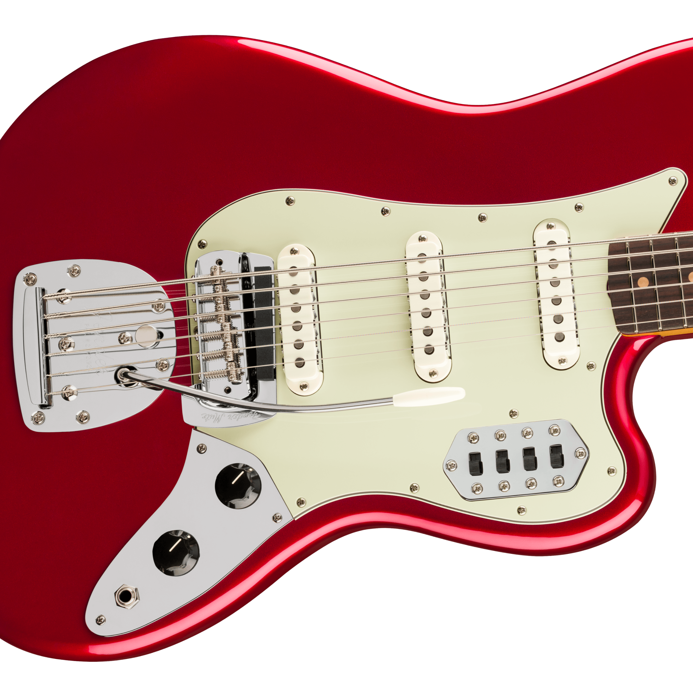 Fender Vintera III Early '60s Bass VI w/ Rosewood Fingerboard - Candy Apple Red