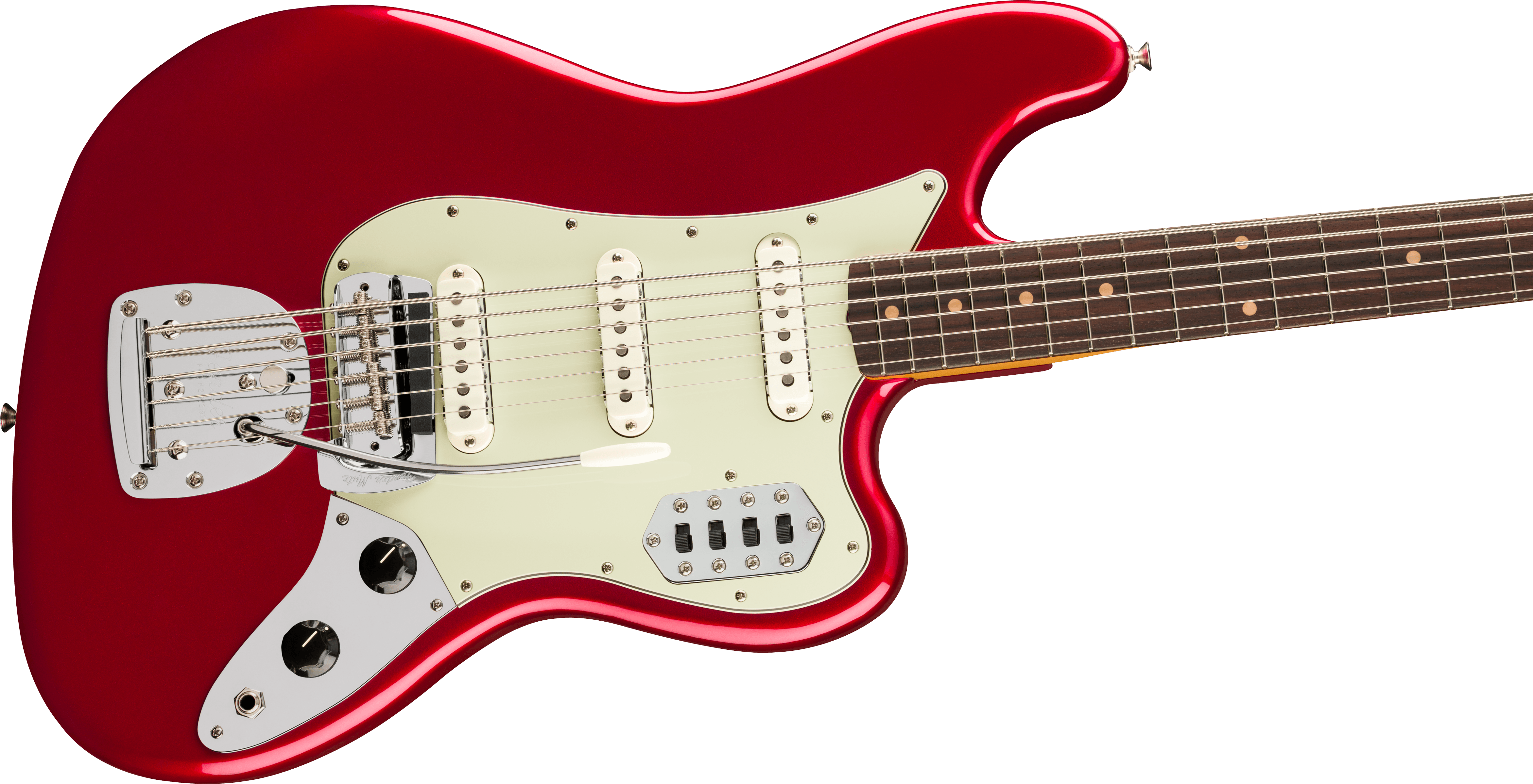 Fender Vintera III Early '60s Bass VI w/ Rosewood Fingerboard - Candy Apple Red
