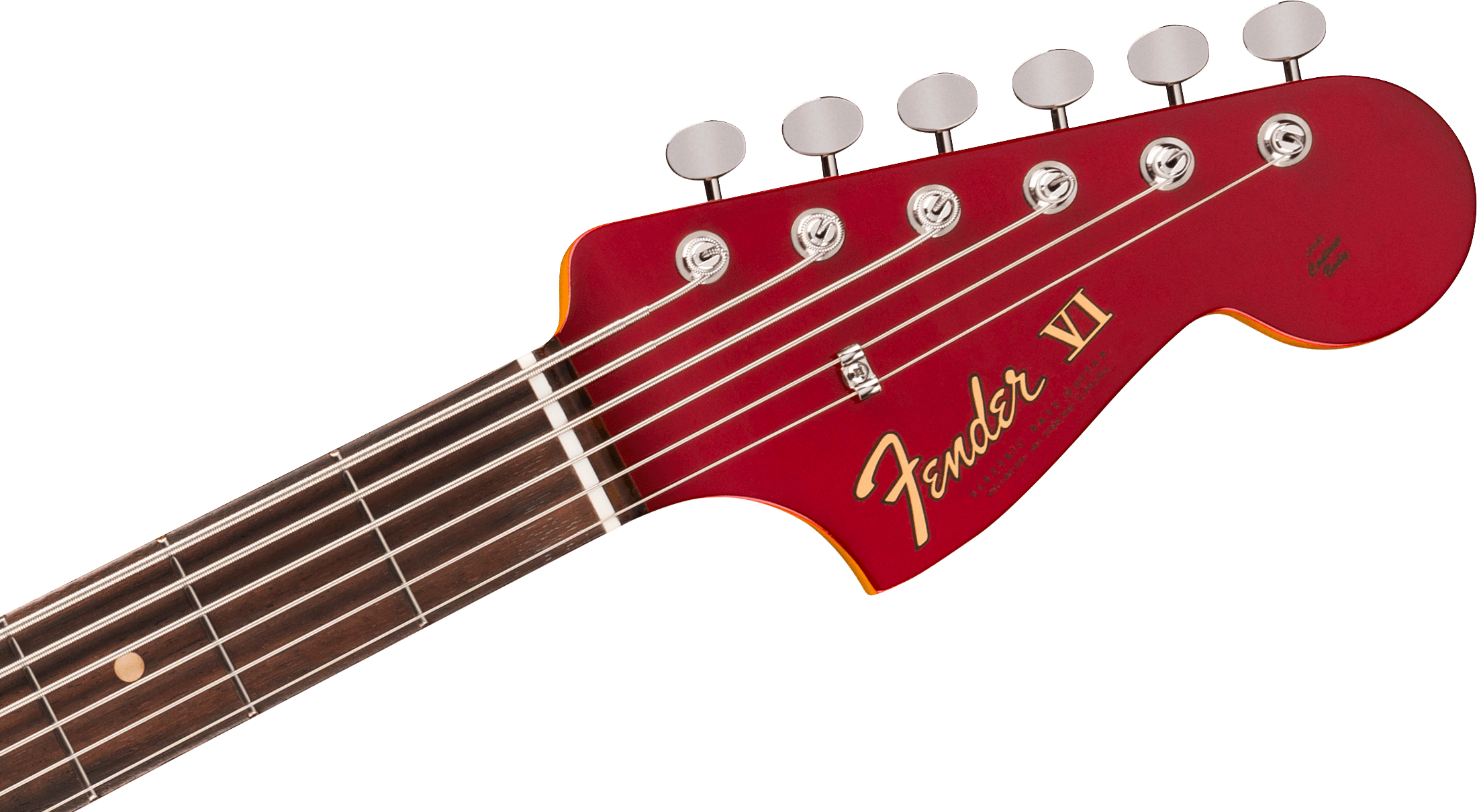 Fender Vintera III Early '60s Bass VI w/ Rosewood Fingerboard - Candy Apple Red