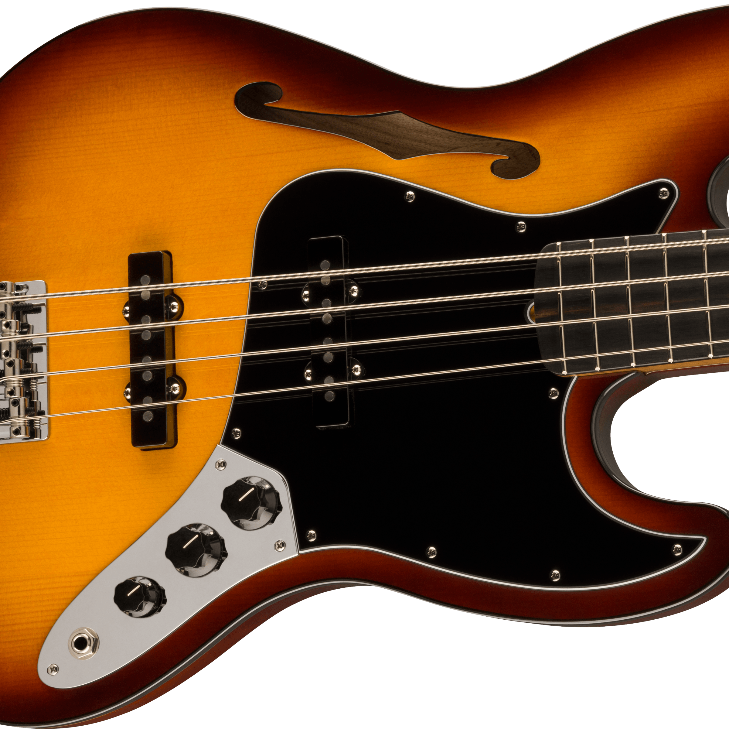 Fender Limited Edition Suona Jazz Bass Thinline Electric Bass - Violin Burst (USED) 017-0290-830