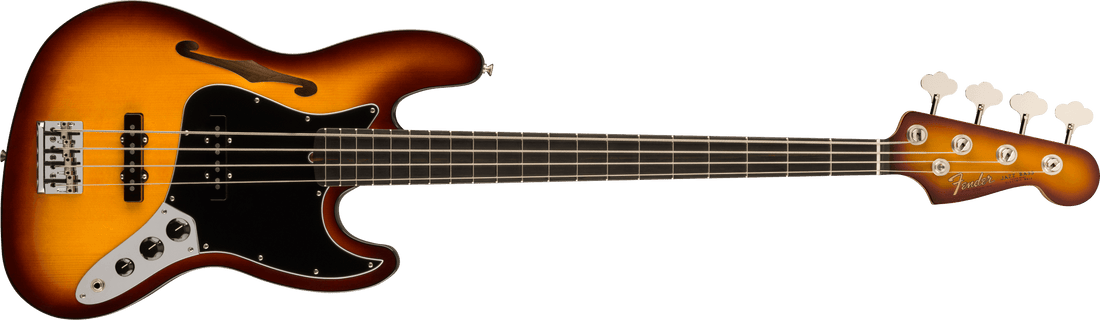 Fender Limited Edition Suona Jazz Bass Thinline Electric Bass - Violin Burst (USED) 017-0290-830
