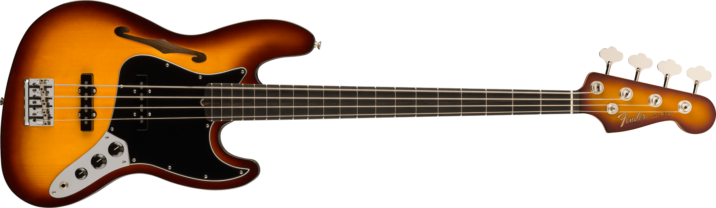 Fender Limited Edition Suona Jazz Bass Thinline Electric Bass - Violin Burst (USED) 017-0290-830