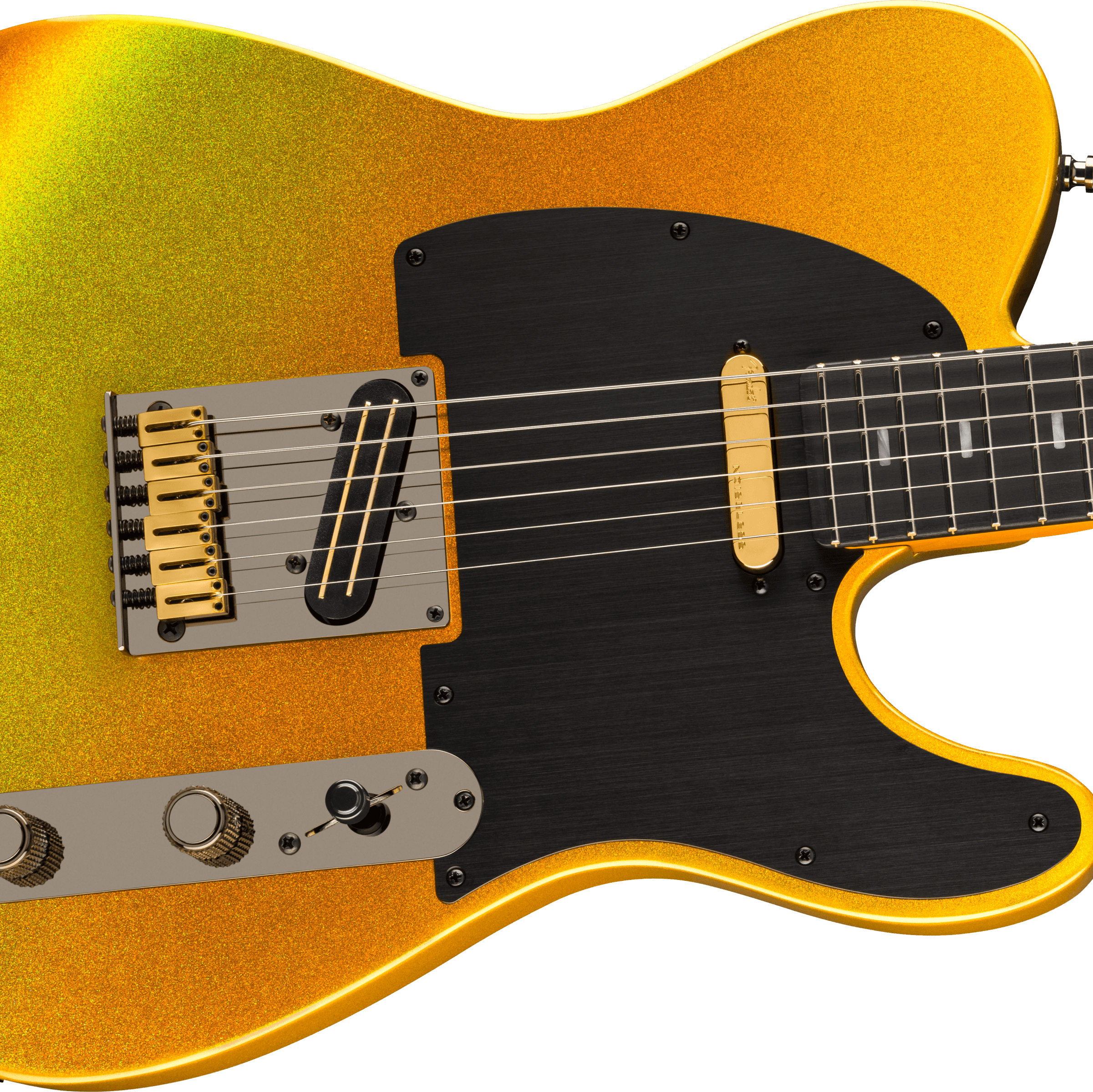 Fender 75th Anniversary American Ultra II Telecaster w/ Ebony Fingerboard - Liquid Gold