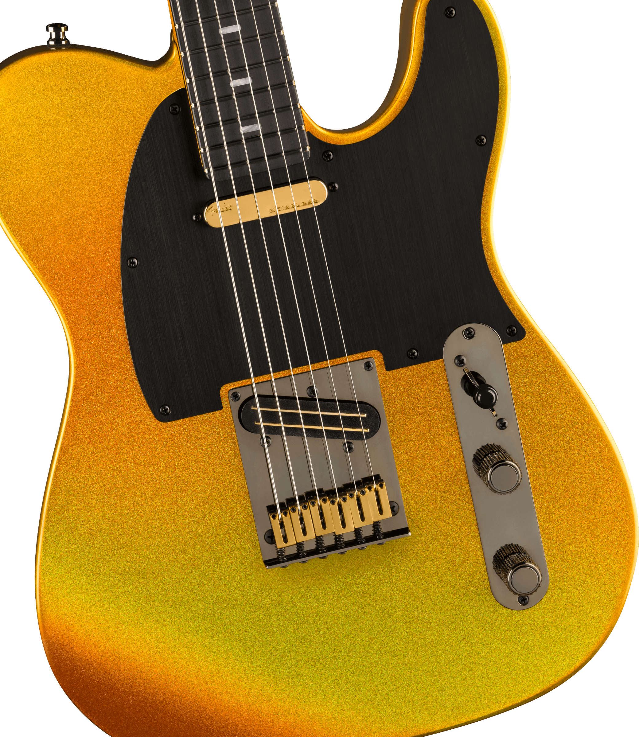 Fender 75th Anniversary American Ultra II Telecaster w/ Ebony Fingerboard - Liquid Gold