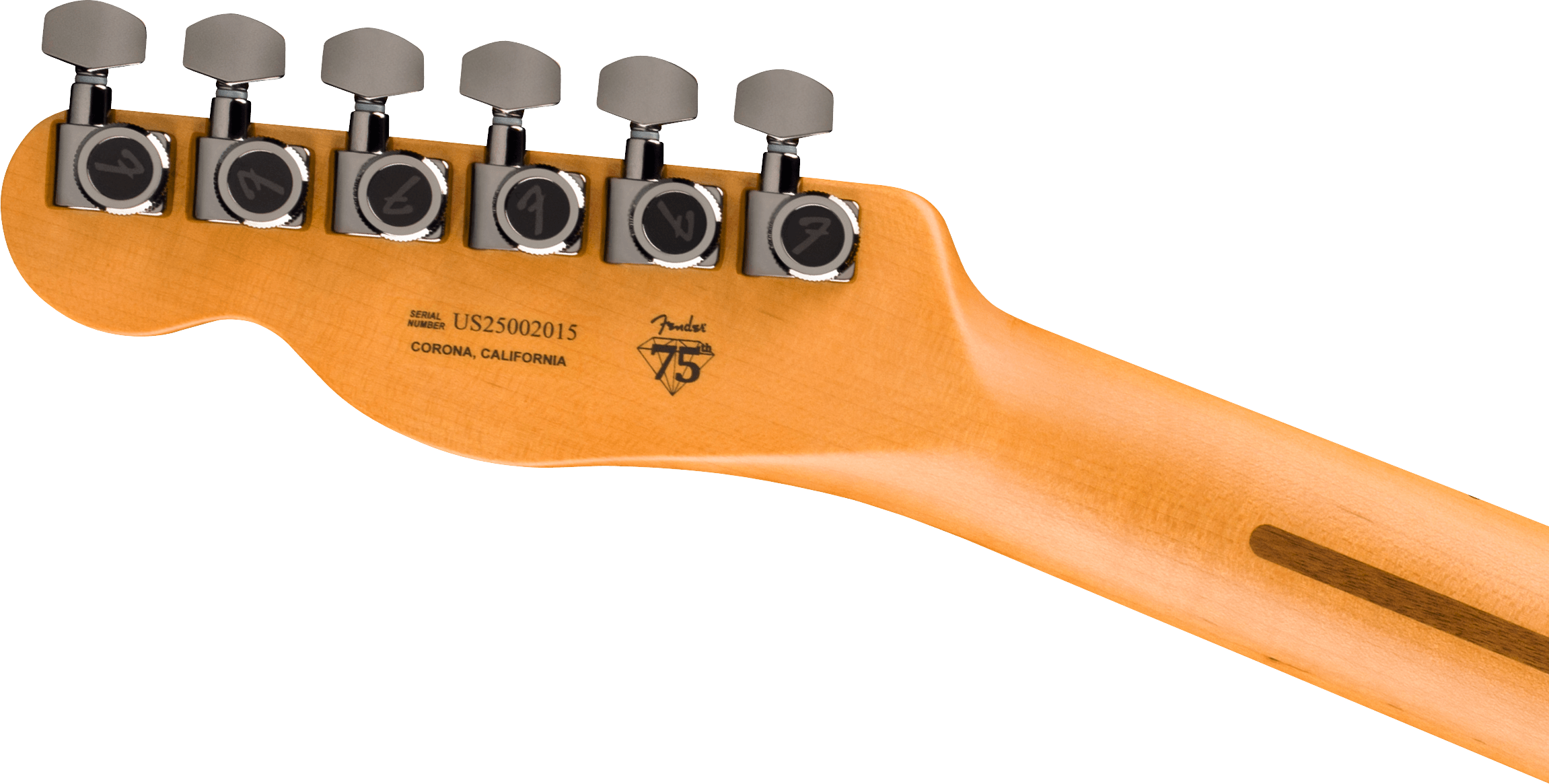 Fender 75th Anniversary American Ultra II Telecaster w/ Ebony Fingerboard - Liquid Gold