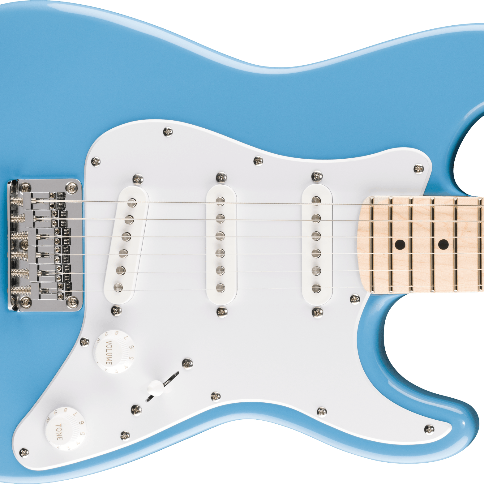 Fender Squier Mini Stratocaster w/ Maple Fingerboard - California Blue 037-0122-526