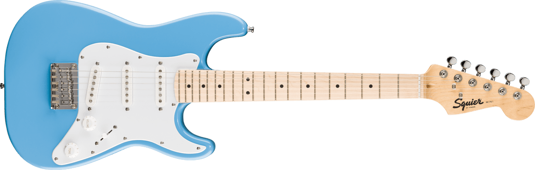 Fender Squier Mini Stratocaster w/ Maple Fingerboard - California Blue 037-0122-526
