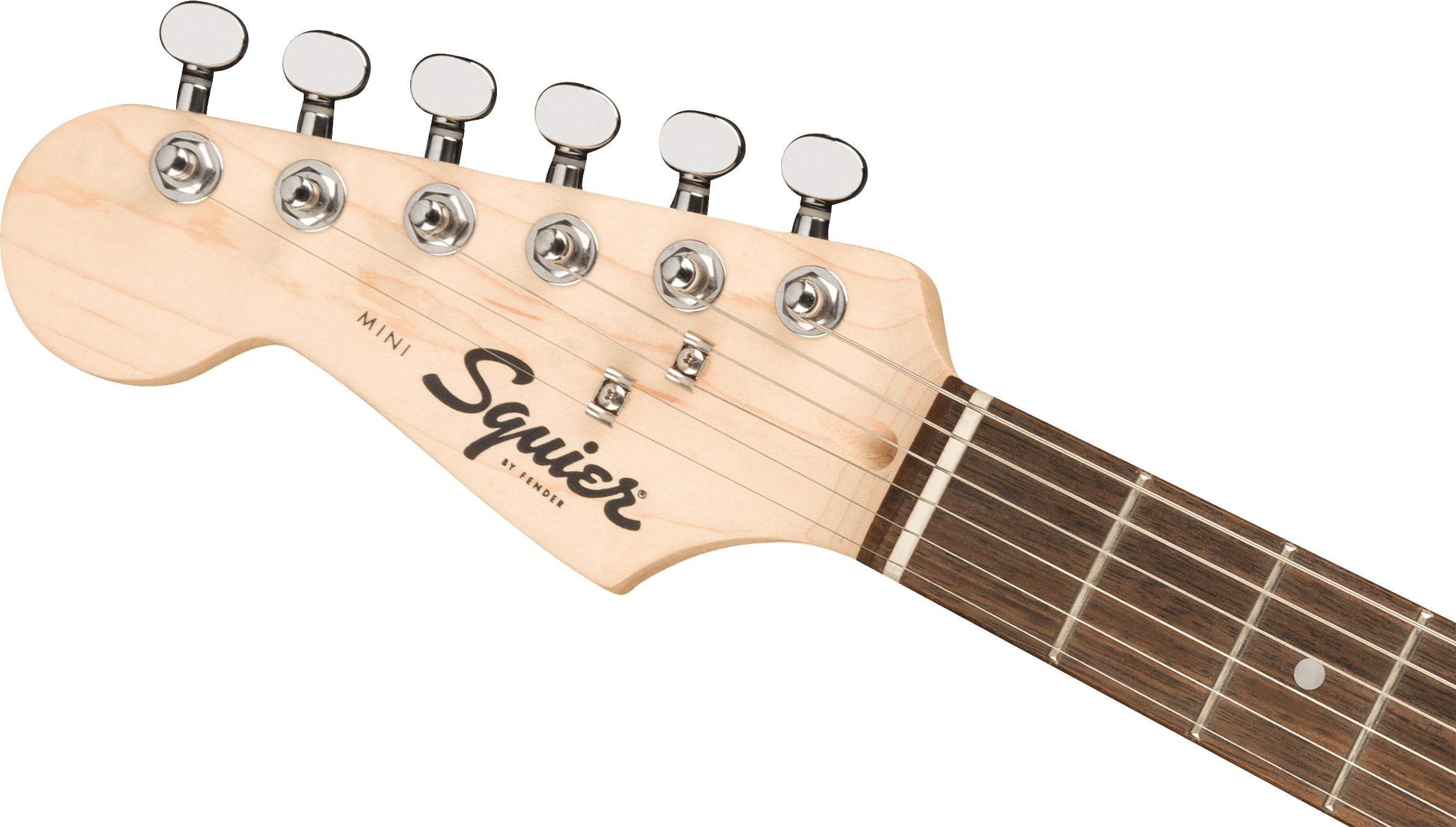 Fender Squier Mini Left-Handed Stratocaster Electric Guitar w/ Indian Laurel Fingerboard - Black