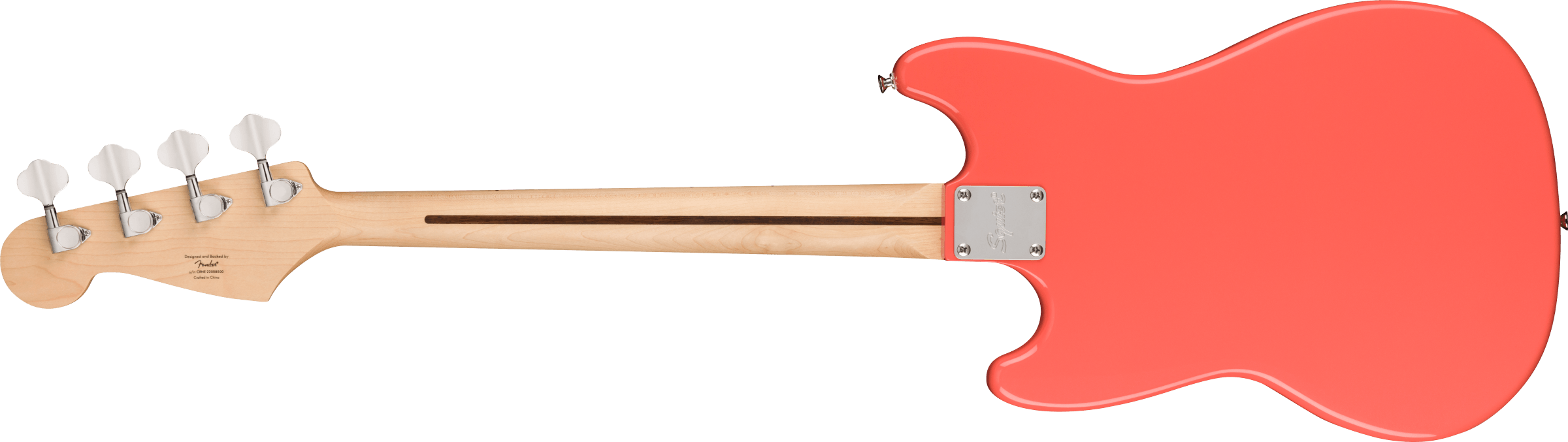 Fender Squier Sonic Bronco Bass w/ Maple Fingerboard - Tahitian Coral 037-3802-511