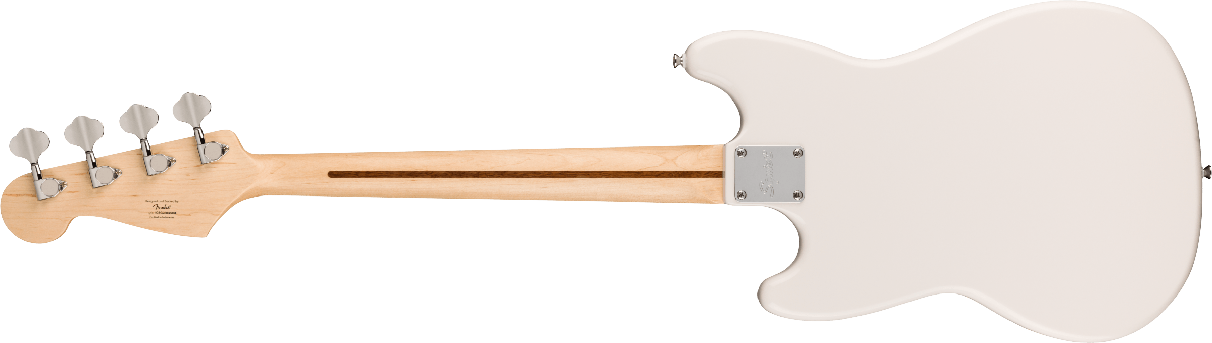 Fender Squier Sonic Bronco Bass w/ Maple Fingerboard - Arctic White 037-3802-580
