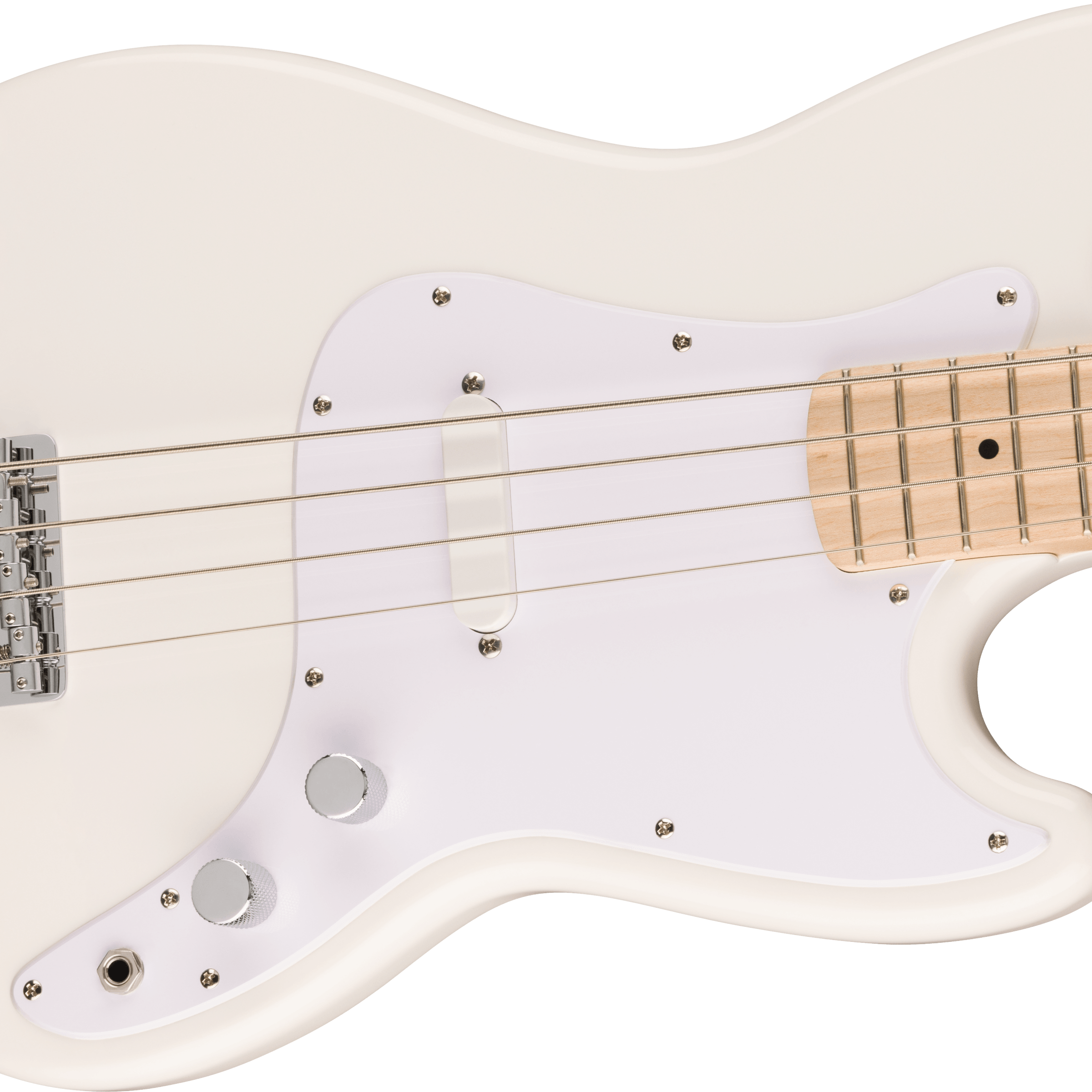 Fender Squier Sonic Bronco Bass w/ Maple Fingerboard - Arctic White 037-3802-580