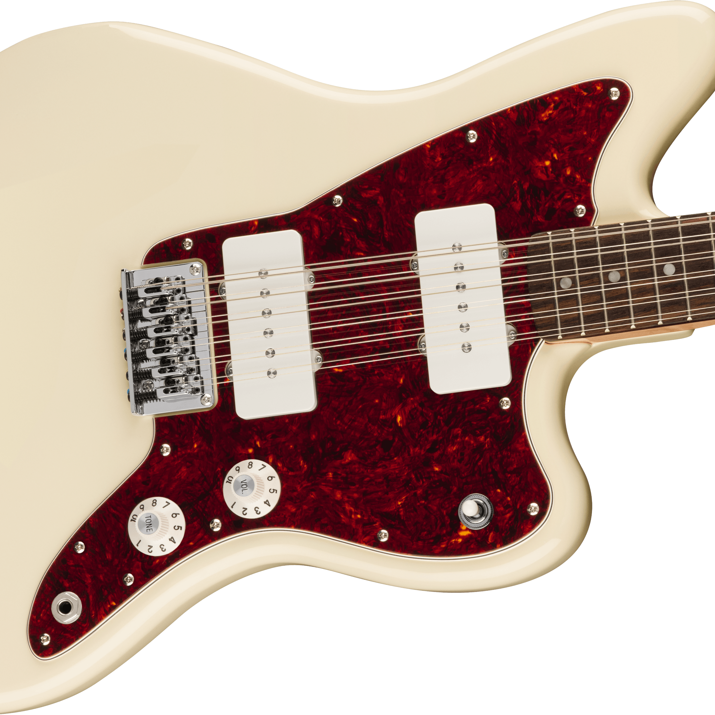 Fender Paranormal Jazzmaster XII w/ Laurel Fingerboard - Olympic White
