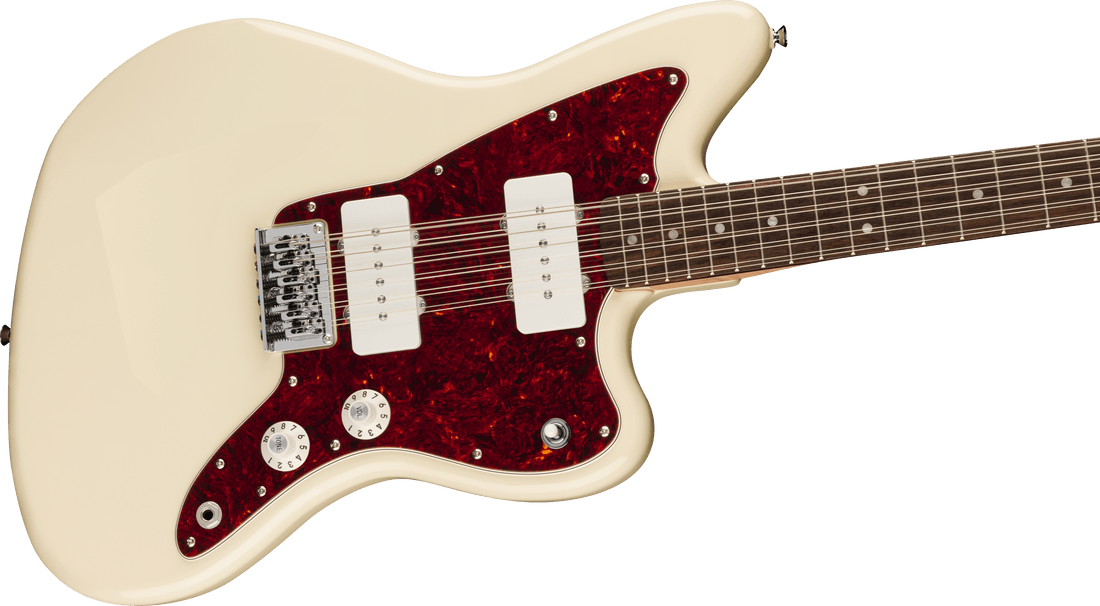 Fender Paranormal Jazzmaster XII w/ Laurel Fingerboard - Olympic White