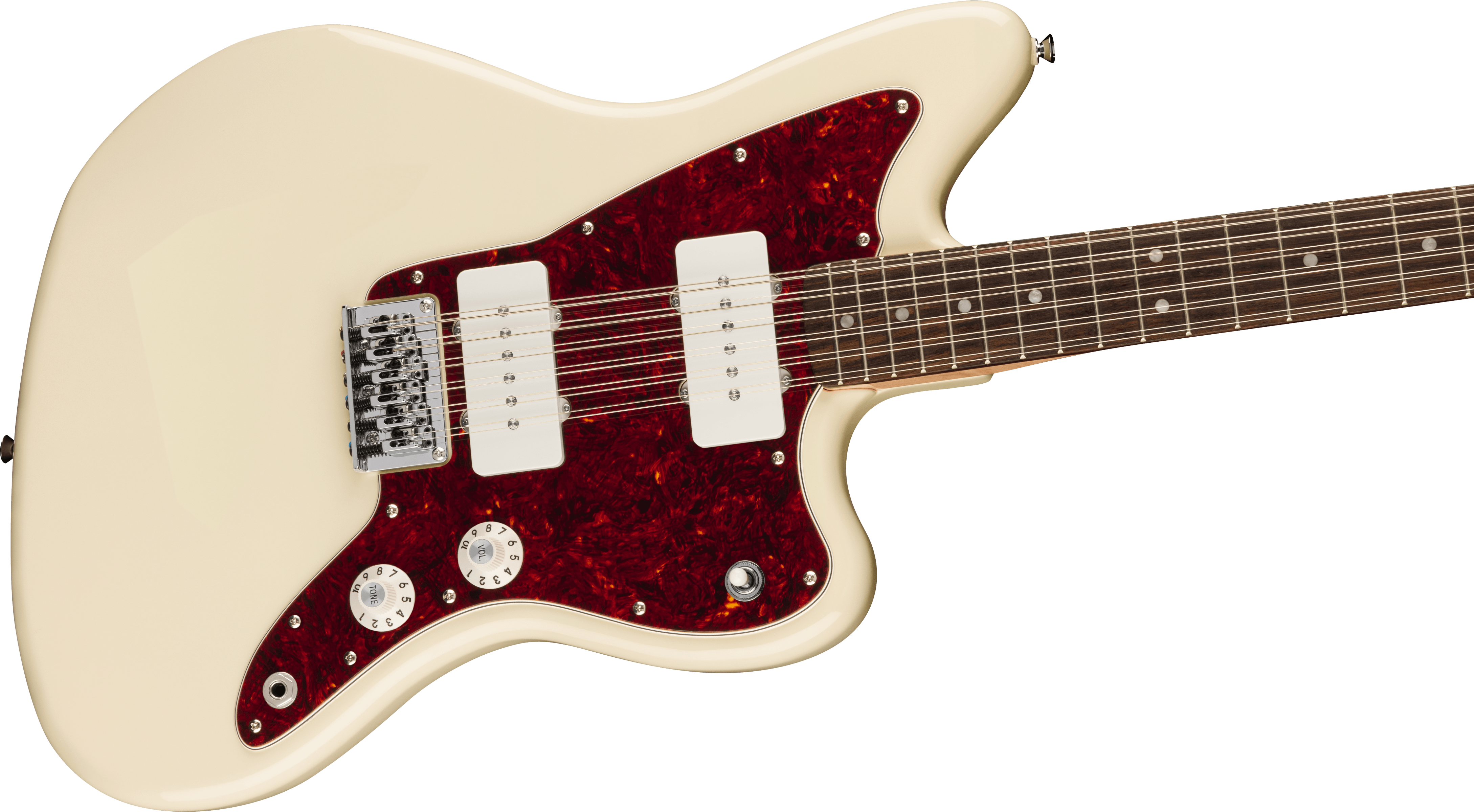 Fender Paranormal Jazzmaster XII w/ Laurel Fingerboard - Olympic White