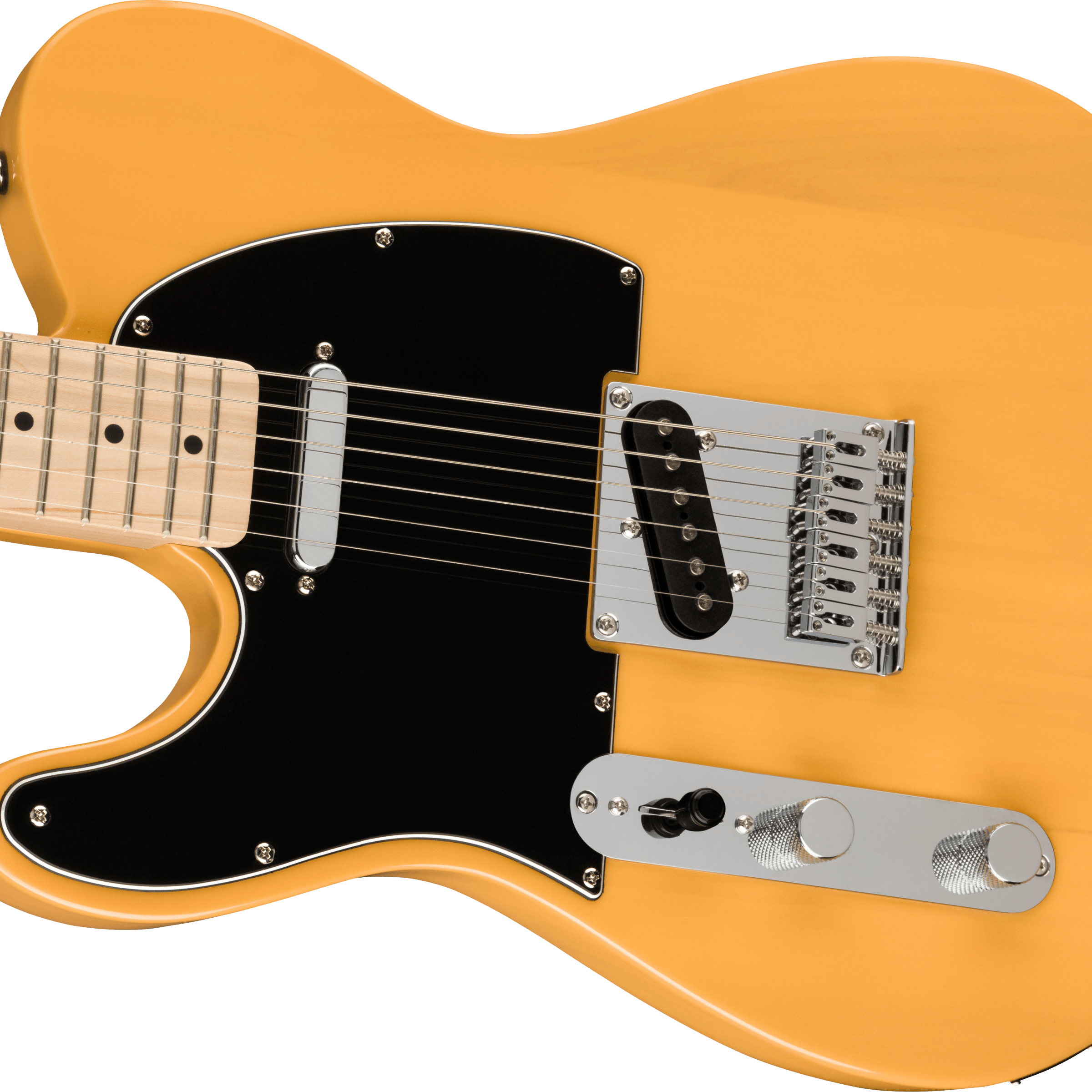 Fender Squier Affinity Series Left-Handed Telecaster w/ Maple Fingerboard - Butterscotch Blonde