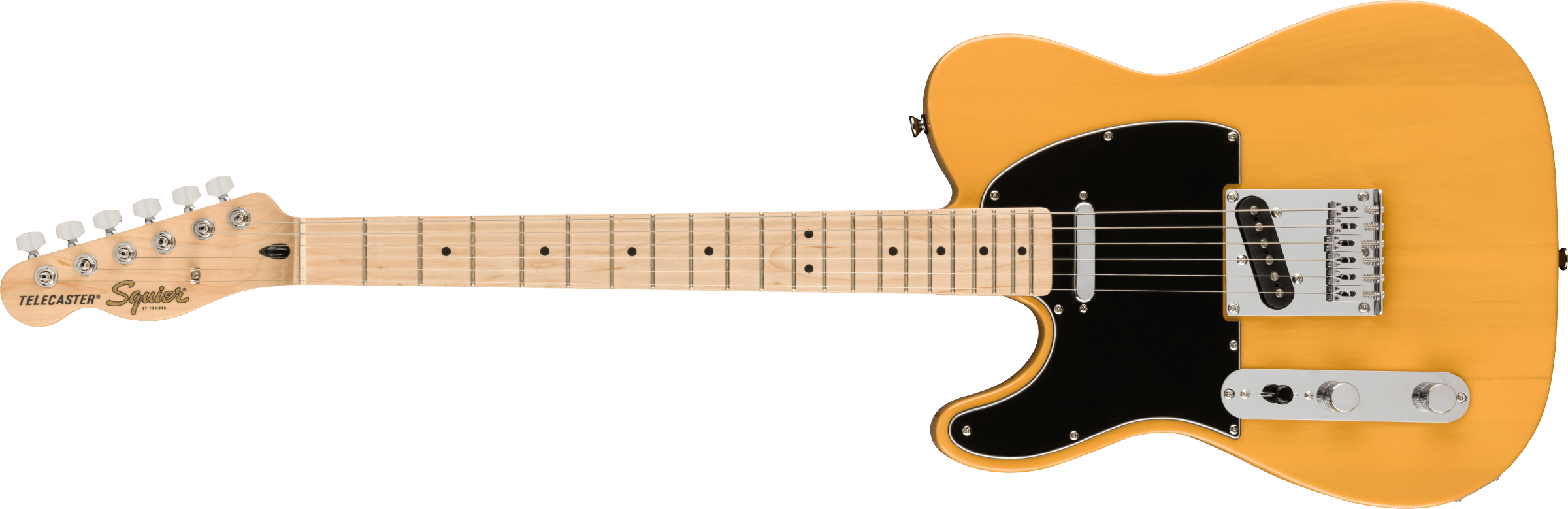 Fender Squier Affinity Series Left-Handed Telecaster w/ Maple Fingerboard - Butterscotch Blonde