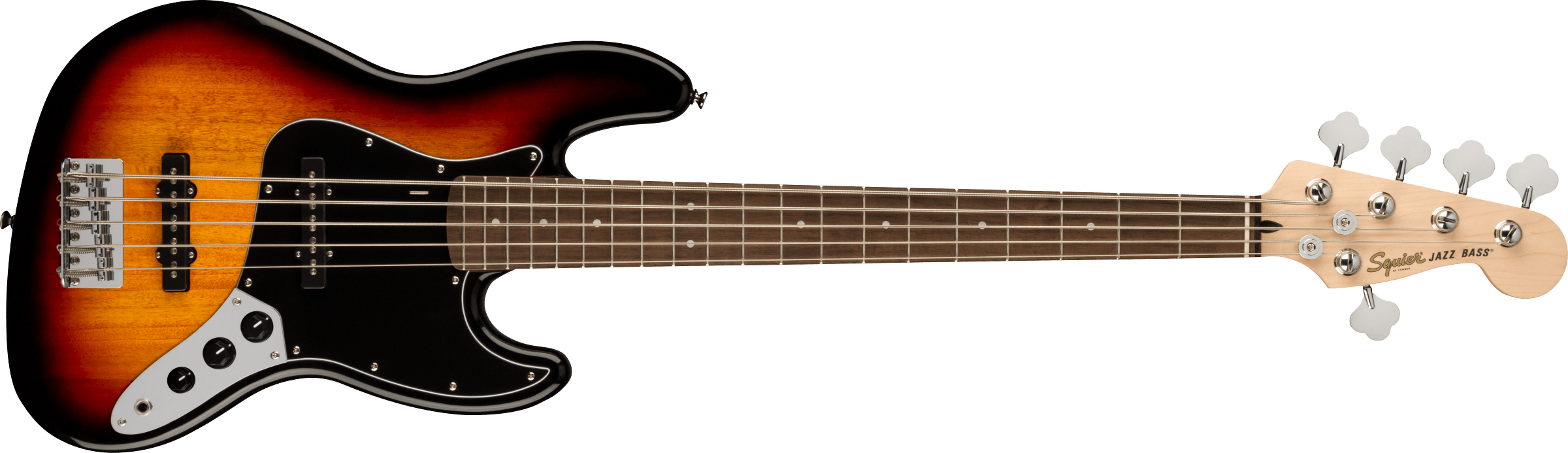 Fender Squier Affinity Series 5-String Jazz Bass V w/ Laurel Fingerboard - 3-Color Sunburst