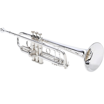 Bach 180S-72 "Stradivarius" Professional Bb Trumpet - Silver-Plated USED 180S-72