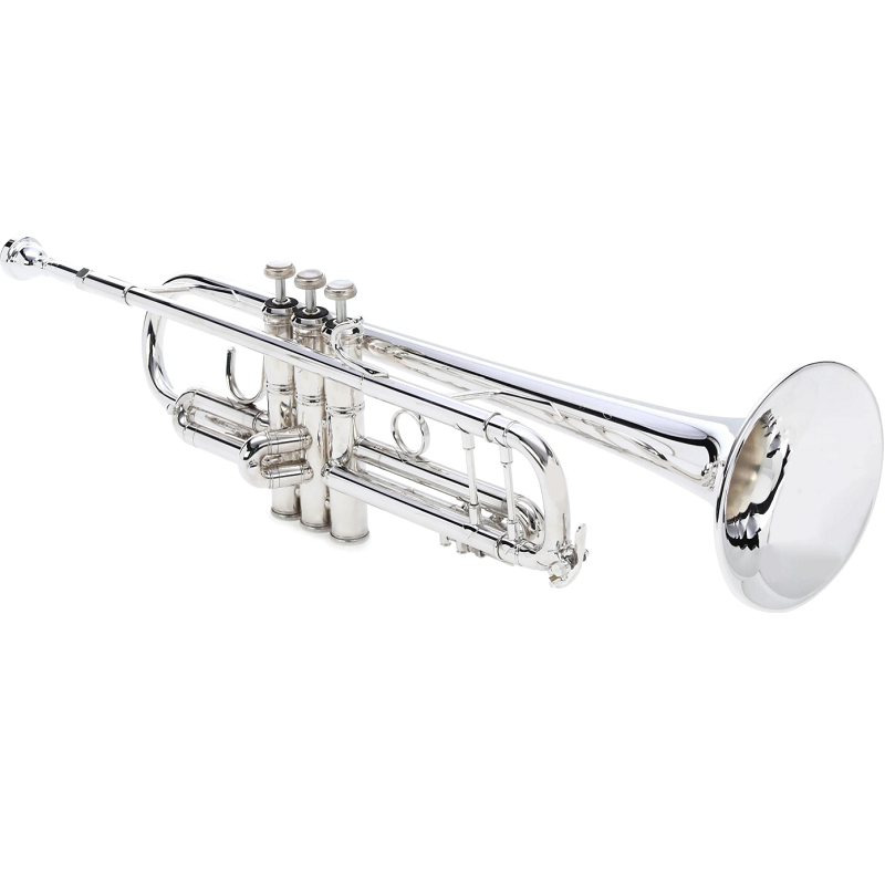 Bach 180S-72 "Stradivarius" Professional Bb Trumpet - Silver-Plated USED 180S-72