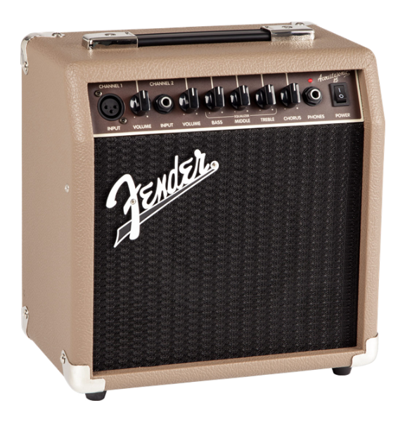Fender® Acoustasonic 15 Guitar Combo Amplifier