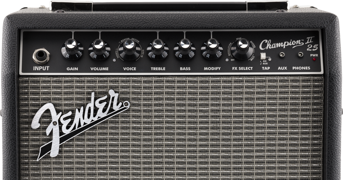 Fender Champion II 25 Guitar Combo Amplifier 233-0700-000