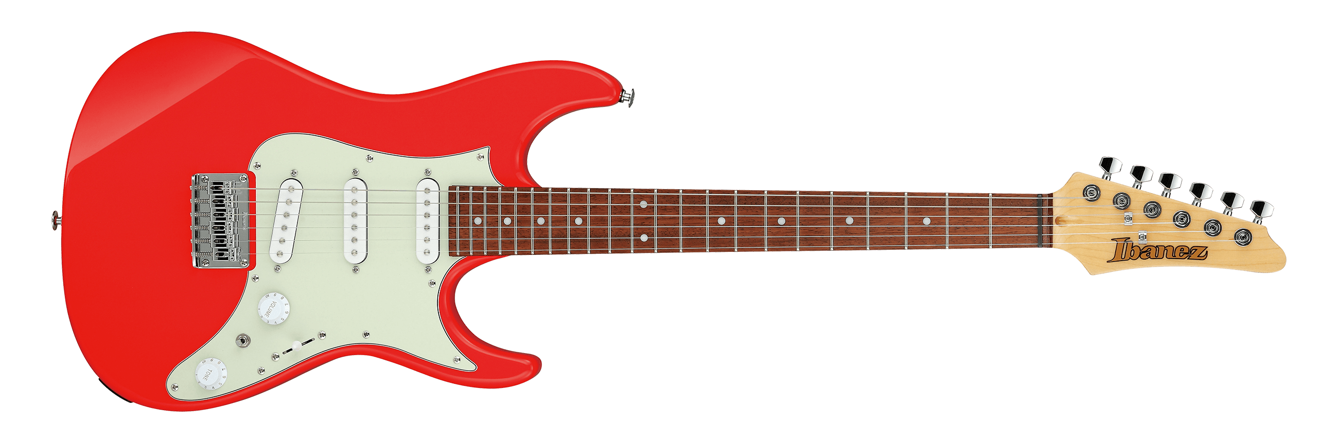 Ibanez AZ Essentials Electric Guitar w/ Jatoba Fingerboard - Vermilion AZES31VM