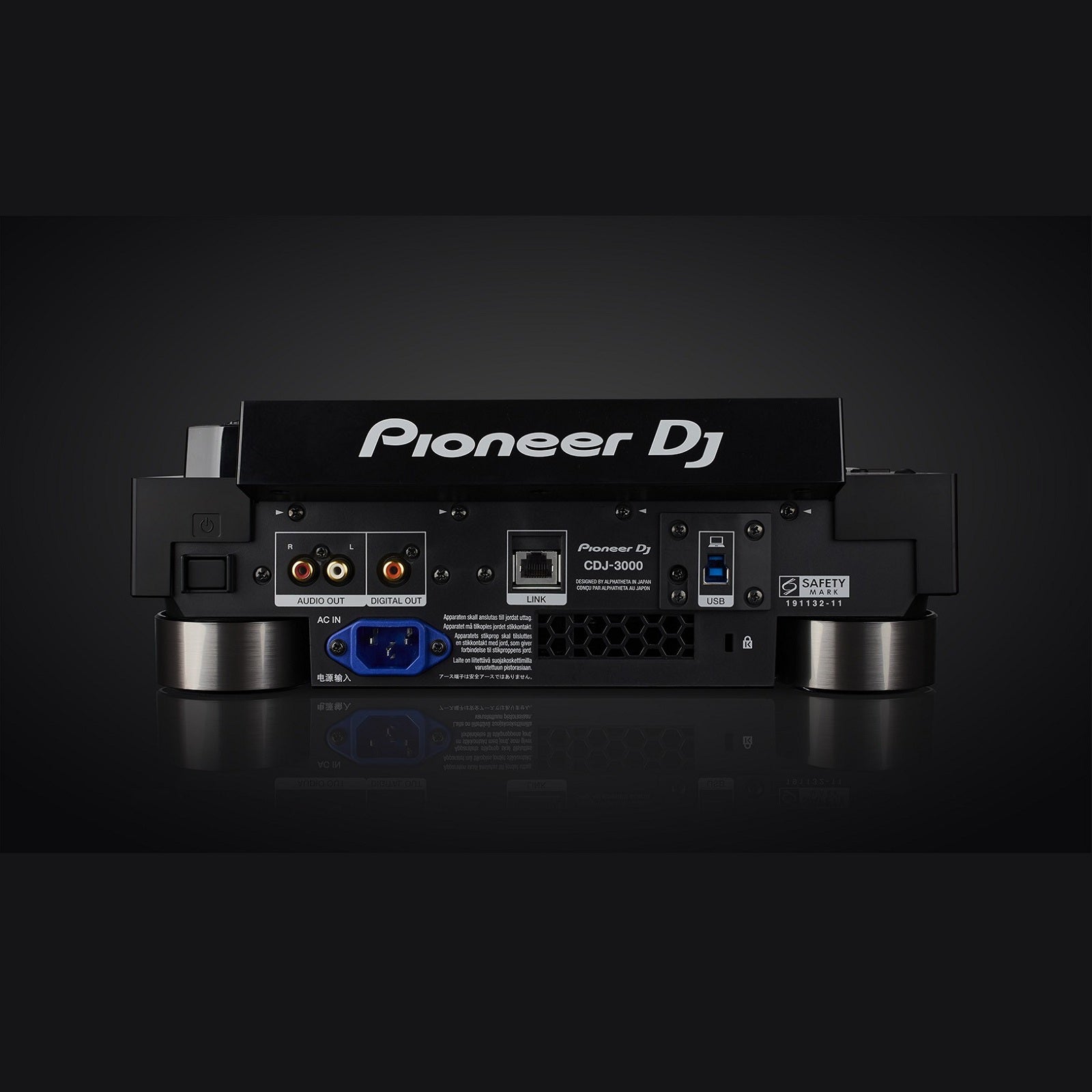 Pioneer DJ Professional DJ Multi-Player w/ High Resolution Touchscreen - Black CDJ-3000