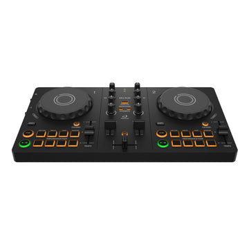 Pioneer DJ DDJ-FLX2 2-deck Rekordbox and Serato DJ Controller - Graphite Multi-device Compatibility