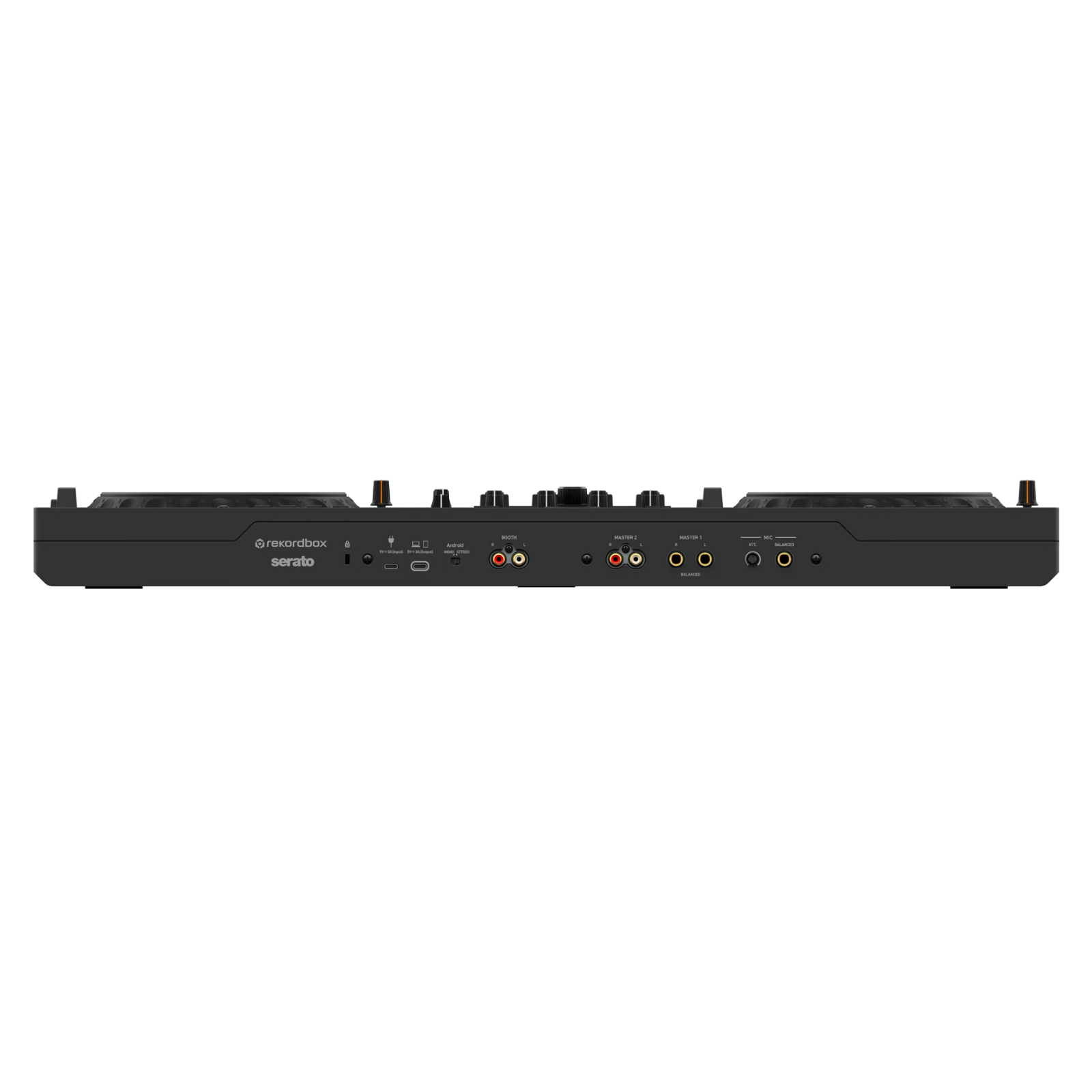Alpha Theta 4-channel DJ controller for multiple DJ applications