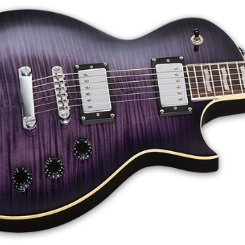 ESP LTD Eclipse Series Electric Guitar w/ Roasted Jatoba Fingerboard - Purple Sunburst
