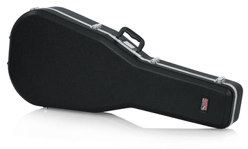 Gator Deluxe Molded Case for Dreadnought Guitar - Black GC-DREAD