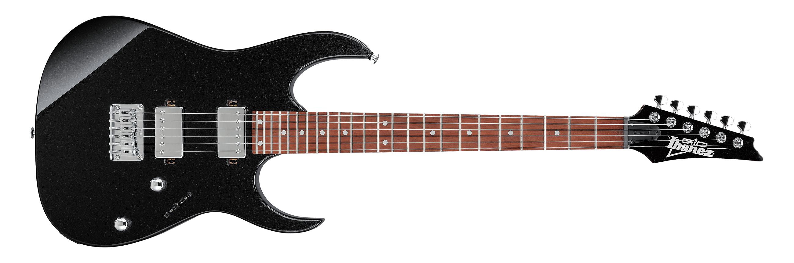 Ibanez Gio Electric Guitar w/ Jatoba Fingerboard - Black Night GRG121SPBKN