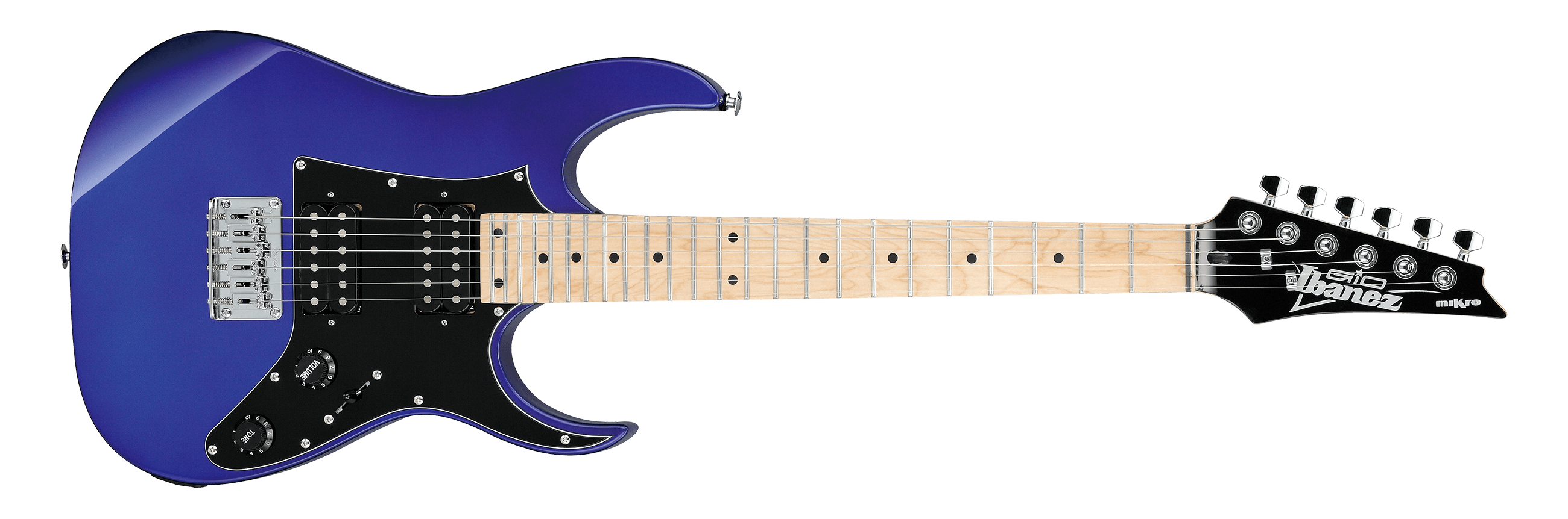 Ibanez Gio miKro Electric Guitar w/ Maple Fingerboard - Jewel Blue GRGM21MJB