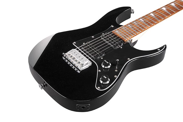 Ibanez Gio miKro Electric Guitar w/ Jatoba Fingerboard - Black Night GRGM21BKN