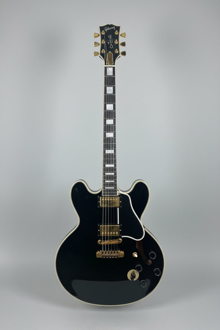 Gibson BB King Signature Lucille USED  -Hollow Body Electric Guitar - Black GBBKLUCSIG